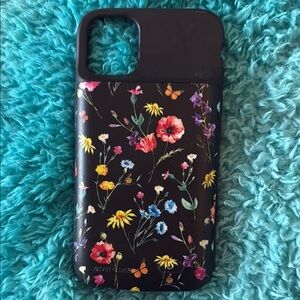 NEW Floral Black iPhone 14 Charging Case